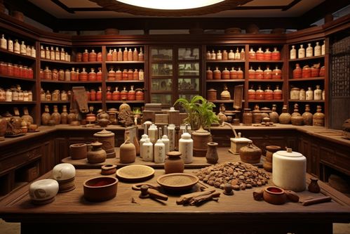 诊所中医药房摄影图 摄影图